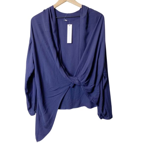 Young Fabulous & Broke Small Blue Women Blouse BRAND NEW WITH TAGS - Picture 1 of 4
